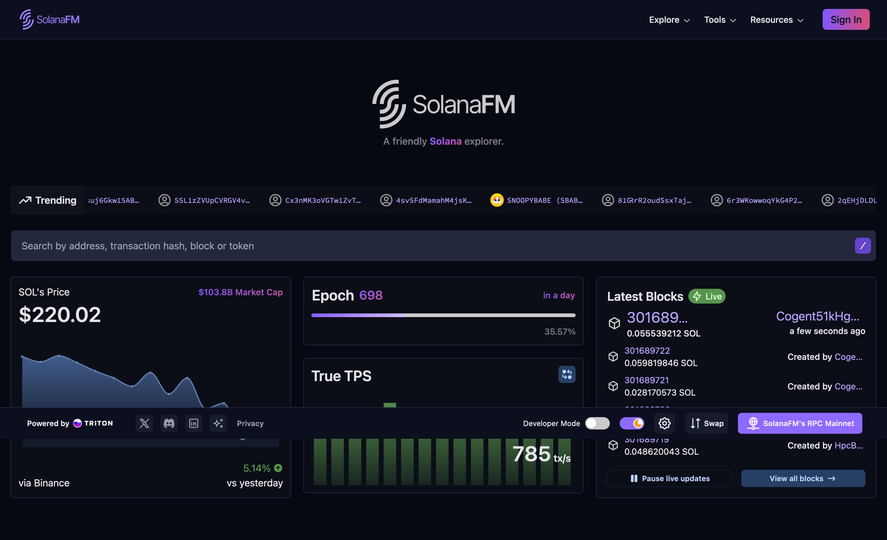 Solana FM